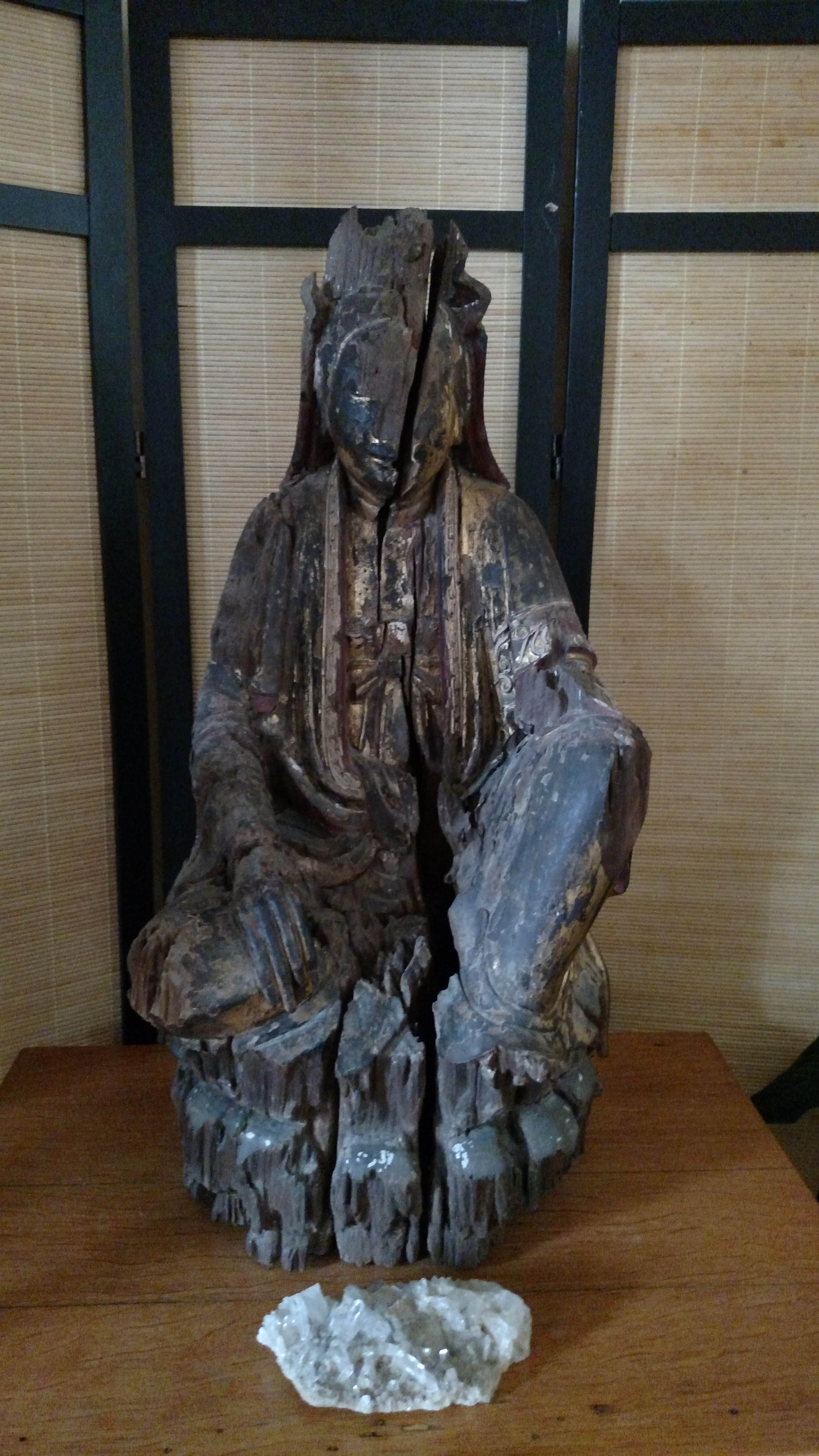my favorite statue at IMS -- Decaying Kwan Yin