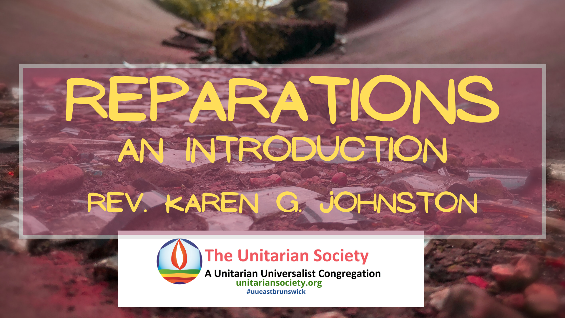 Reparations: A Sermon
